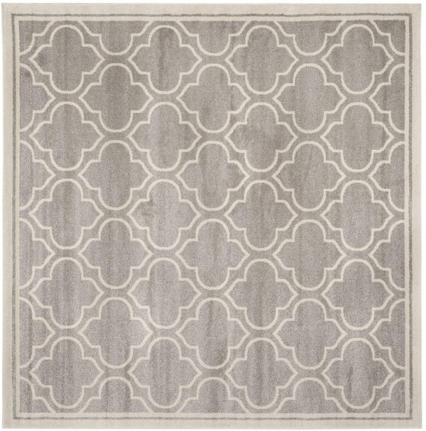 Safavieh Amherst 412 Power Loomed 67% Polypropylene 18% Fibrillated Polypropylene 8% Latex 7% Poly-cotton(warp) Rug AMT412B-3