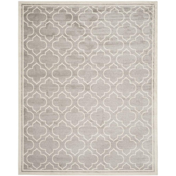 Safavieh Amherst 412 Power Loomed 67% Polypropylene 18% Fibrillated Polypropylene 8% Latex 7% Poly-cotton(warp) Rug AMT412B-3