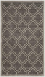 Safavieh Amherst 412 Power Loomed 67% Polypropylene 18% Fibrillated Polypropylene 8% Latex 7% Poly-cotton(warp) Rug AMT412C-3