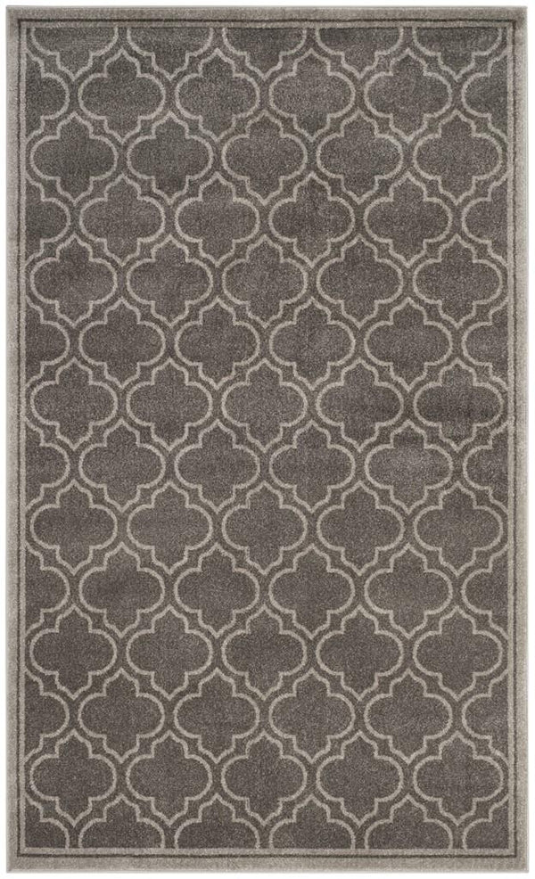 Safavieh Amherst 412 Power Loomed 67% Polypropylene 18% Fibrillated Polypropylene 8% Latex 7% Poly-cotton(warp) Rug AMT412C-3