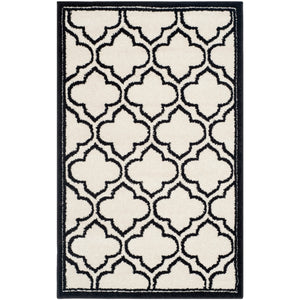 Safavieh Amherst 412 Power Loomed 67% Polypropylene 18% Fibrillated Polypropylene 8% Latex 7% Poly-cotton(warp) Rug AMT412D-3