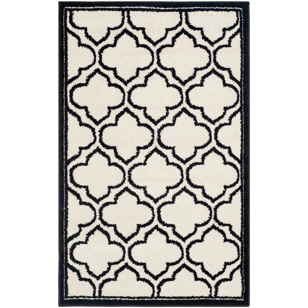 Safavieh Amherst 412 Power Loomed 67% Polypropylene 18% Fibrillated Polypropylene 8% Latex 7% Poly-cotton(warp) Rug AMT412D-3