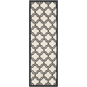 Safavieh Amherst 412 Power Loomed 67% Polypropylene 18% Fibrillated Polypropylene 8% Latex 7% Poly-cotton(warp) Rug AMT412D-3