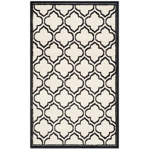 Safavieh Amherst 412 Power Loomed 67% Polypropylene 18% Fibrillated Polypropylene 8% Latex 7% Poly-cotton(warp) Rug AMT412D-3