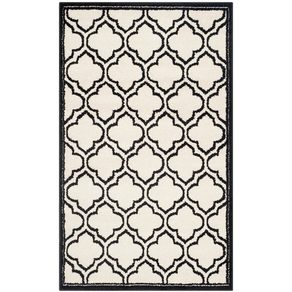 Safavieh Amherst 412 Power Loomed 67% Polypropylene 18% Fibrillated Polypropylene 8% Latex 7% Poly-cotton(warp) Rug AMT412D-3