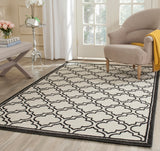 Safavieh Amherst 412 Power Loomed 67% Polypropylene 18% Fibrillated Polypropylene 8% Latex 7% Poly-cotton(warp) Rug AMT412D-3