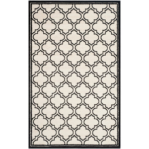Safavieh Amherst 412 Power Loomed 67% Polypropylene 18% Fibrillated Polypropylene 8% Latex 7% Poly-cotton(warp) Rug AMT412D-3