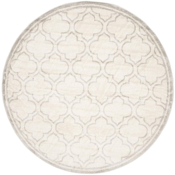Safavieh Amherst 412 Power Loomed 67% Polypropylene 18% Fibrillated Polypropylene 8% Latex 7% Poly-cotton(warp) Rug AMT412E-3