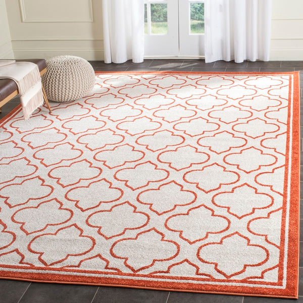 Safavieh Amherst 412 Power Loomed 67% Polypropylene 18% Fibrillated Polypropylene 8% Latex 7% Poly-cotton(warp) Rug AMT412F-29