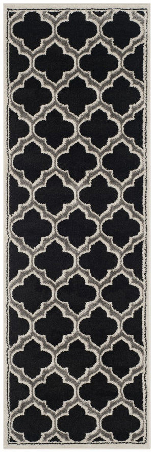 Safavieh Amherst 412 Power Loomed 67% Polypropylene 18% Fibrillated Polypropylene 8% Latex 7% Poly-cotton(warp) Rug AMT412G-3