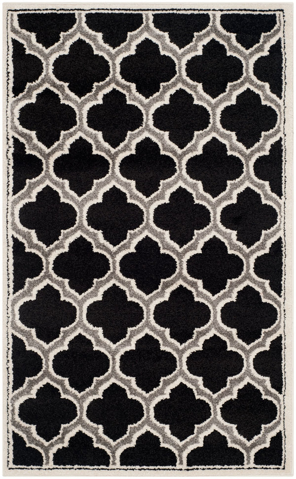 Safavieh Amherst 412 Power Loomed 67% Polypropylene 18% Fibrillated Polypropylene 8% Latex 7% Poly-cotton(warp) Rug AMT412G-3