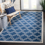 Safavieh Amherst 412 Power Loomed 67% Polypropylene 18% Fibrillated Polypropylene 8% Latex 7% Poly-cotton(warp) Rug AMT412P-3