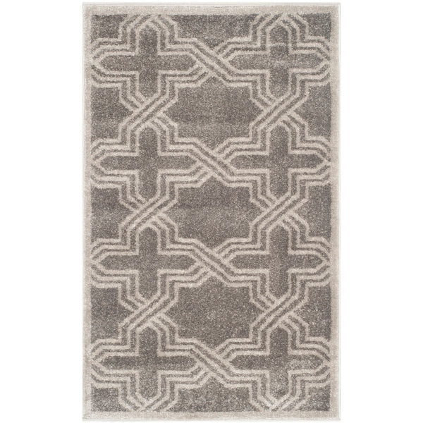 Safavieh Amherst 413 Power Loomed 67% Polypropylene 18% Fibrillated Polypropylene 8% Latex 7% Poly-cotton(warp) Rug AMT413C-3