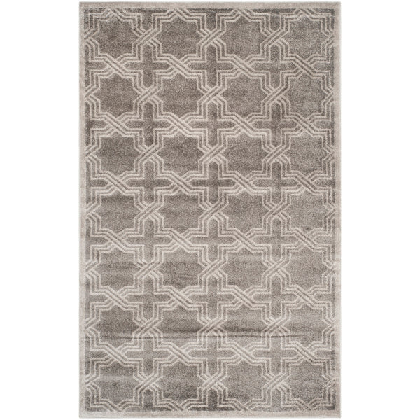 Safavieh Amherst 413 Power Loomed 67% Polypropylene 18% Fibrillated Polypropylene 8% Latex 7% Poly-cotton(warp) Rug AMT413C-3