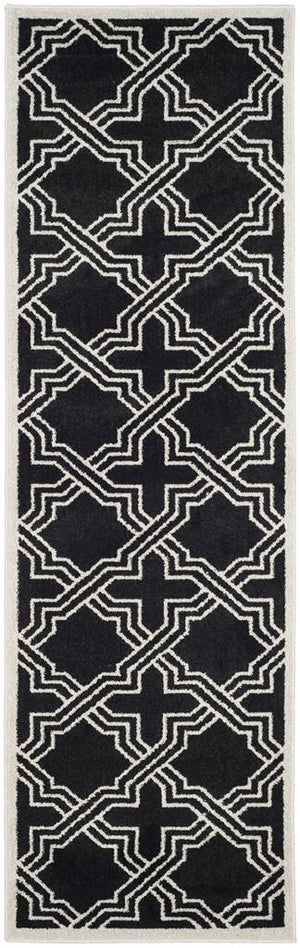 Safavieh Amherst 413 Power Loomed 67% Polypropylene 18% Fibrillated Polypropylene 8% Latex 7% Poly-cotton(warp) Rug AMT413G-27