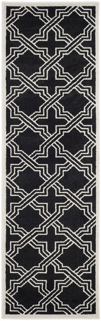 Safavieh Amherst 413 Power Loomed 67% Polypropylene 18% Fibrillated Polypropylene 8% Latex 7% Poly-cotton(warp) Rug AMT413G-27