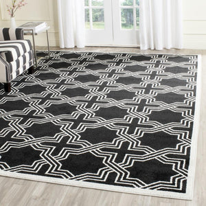 Safavieh Amherst 413 Power Loomed 67% Polypropylene 18% Fibrillated Polypropylene 8% Latex 7% Poly-cotton(warp) Rug AMT413G-27