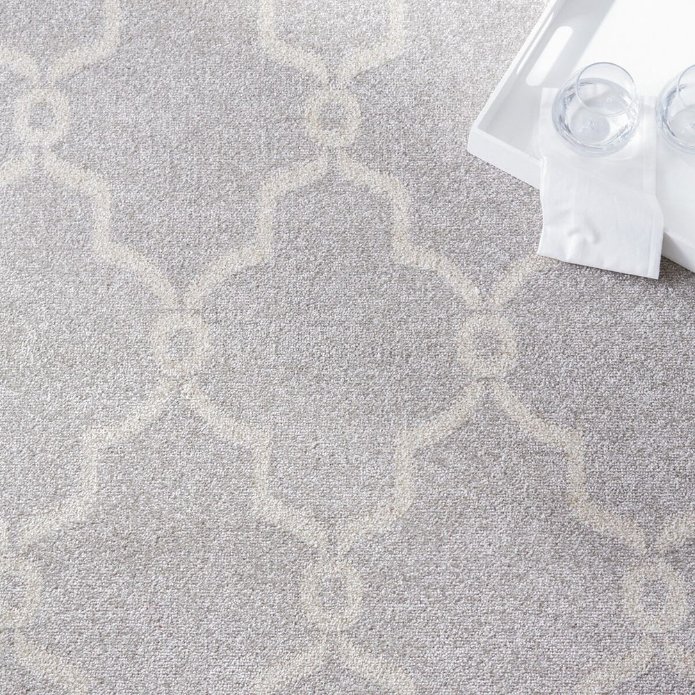 Safavieh Amhesrt 414 Power Loomed 67% Polypropylene 18% Fibrillated Polypropylene 8% Latex 7% Poly-cotton(warp) Rug AMT414B-3