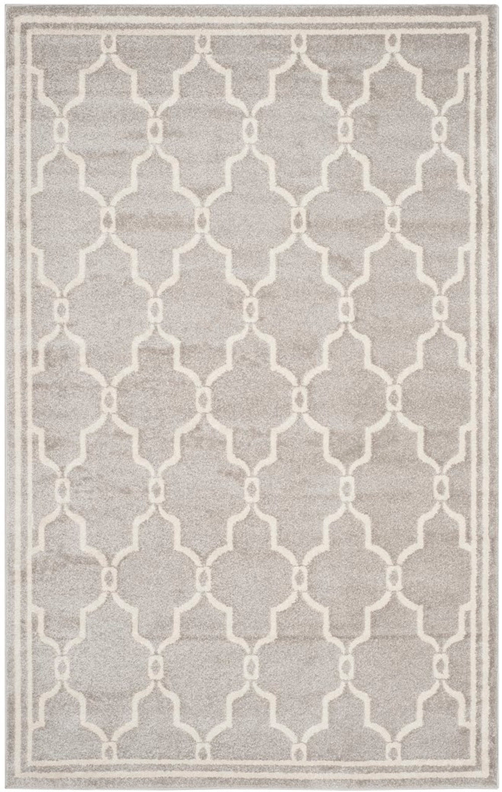 Safavieh Amhesrt 414 Power Loomed 67% Polypropylene 18% Fibrillated Polypropylene 8% Latex 7% Poly-cotton(warp) Rug AMT414B-3