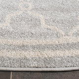 Safavieh Amhesrt 414 Power Loomed 67% Polypropylene 18% Fibrillated Polypropylene 8% Latex 7% Poly-cotton(warp) Rug AMT414B-3