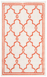 Safavieh Amhesrt 414 Power Loomed 67% Polypropylene 18% Fibrillated Polypropylene 8% Latex 7% Poly-cotton(warp) Rug AMT414F-3