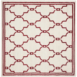 Safavieh Amhesrt 414 Power Loomed 67% Polypropylene 18% Fibrillated Polypropylene 8% Latex 7% Poly-cotton(warp) Rug AMT414H-3