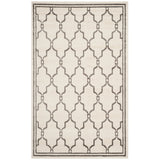 Safavieh Amhesrt 414 Power Loomed 67% Polypropylene 18% Fibrillated Polypropylene 8% Latex 7% Poly-cotton(warp) Rug AMT414K-3