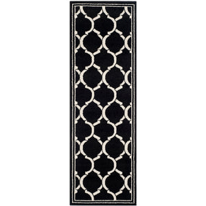 Safavieh Amherst 415 Power Loomed 67% Polypropylene 18% Fibrillated Polypropylene 8% Latex 7% Poly-cotton(warp) Rug AMT415G-3