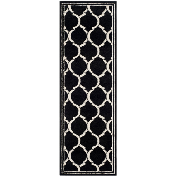 Safavieh Amherst 415 Power Loomed 67% Polypropylene 18% Fibrillated Polypropylene 8% Latex 7% Poly-cotton(warp) Rug AMT415G-3