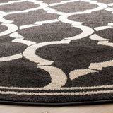 Safavieh Amherst 415 Power Loomed 67% Polypropylene 18% Fibrillated Polypropylene 8% Latex 7% Poly-cotton(warp) Rug AMT415G-3