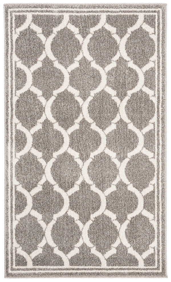 Safavieh Amherst 415 Power Loomed 67% Polypropylene 18% Fibrillated Polypropylene 8% Latex 7% Poly-cotton(warp) Rug AMT415R-3