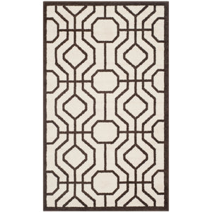 Safavieh Amherst 416 Power Loomed 67% Polypropylene 18% Fibrillated Polypropylene 8% Latex 7% Poly-cotton(warp) Rug AMT416J-9