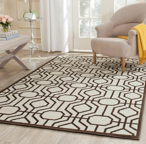 Safavieh Amherst 416 Power Loomed 67% Polypropylene 18% Fibrillated Polypropylene 8% Latex 7% Poly-cotton(warp) Rug AMT416J-9