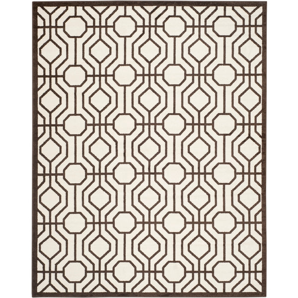Safavieh Amherst 416 Power Loomed 67% Polypropylene 18% Fibrillated Polypropylene 8% Latex 7% Poly-cotton(warp) Rug AMT416J-9