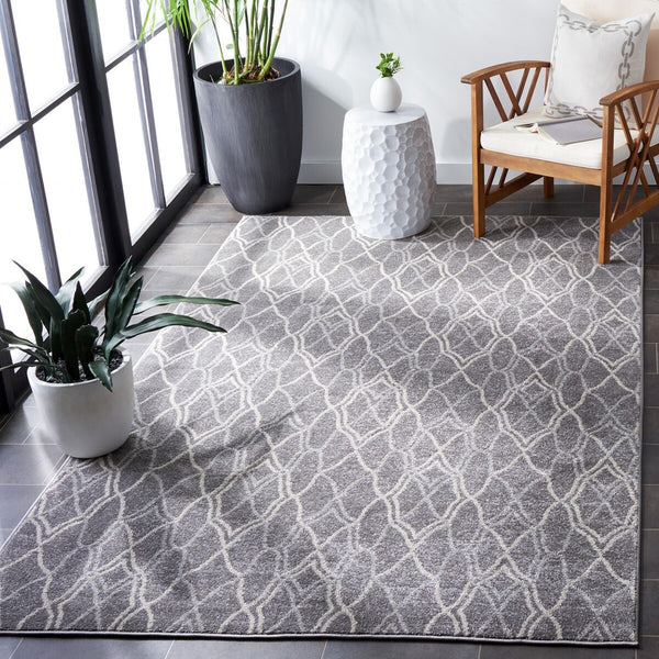 Safavieh Amherst 417 Power Loomed 67% Polypropylene 18% Fibrillated Polypropylene 8% Latex 7% Poly-cotton(warp) Rug AMT417C-3