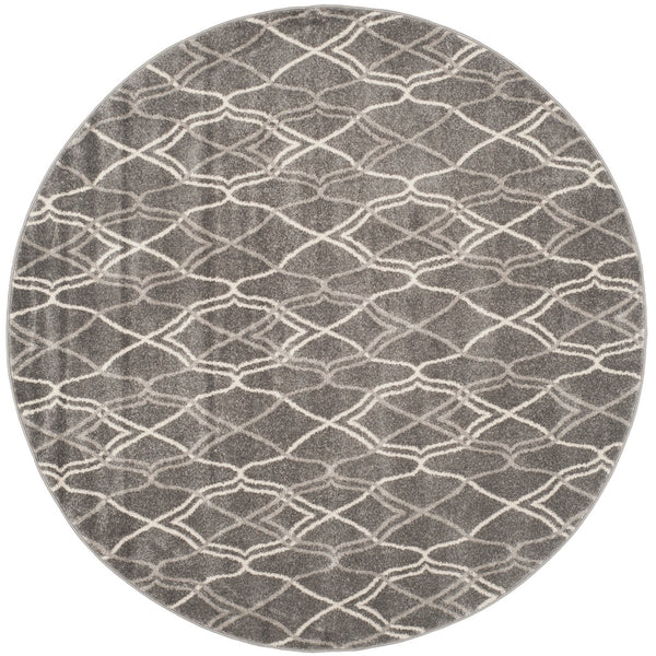 Safavieh Amherst 417 Power Loomed 67% Polypropylene 18% Fibrillated Polypropylene 8% Latex 7% Poly-cotton(warp) Rug AMT417C-3