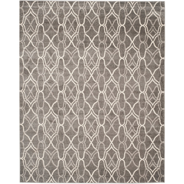 Safavieh Amherst 417 Power Loomed 67% Polypropylene 18% Fibrillated Polypropylene 8% Latex 7% Poly-cotton(warp) Rug AMT417C-3