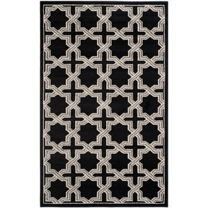 Safavieh Amherst 418 Power Loomed 67% Polypropylene 18% Fibrillated Polypropylene 8% Latex 7% Poly-cotton(warp) Rug AMT418L-3