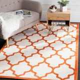 Safavieh Amherst 420 Power Loomed 67% Polypropylene 18% Fibrillated Polypropylene 8% Latex 7% Poly-cotton(warp) Rug AMT420F-29