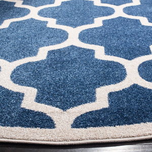 Safavieh Amherst 420 Power Loomed 67% Polypropylene 18% Fibrillated Polypropylene 8% Latex 7% Poly-cotton(warp) Rug AMT420P-29