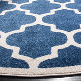 Safavieh Amherst 420 Power Loomed 67% Polypropylene 18% Fibrillated Polypropylene 8% Latex 7% Poly-cotton(warp) Rug AMT420P-29