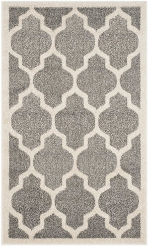 Safavieh Amherst 420 Power Loomed 67% Polypropylene 18% Fibrillated Polypropylene 8% Latex 7% Poly-cotton(warp) Rug AMT420R-3