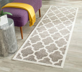 Safavieh Amherst 420 Power Loomed 67% Polypropylene 18% Fibrillated Polypropylene 8% Latex 7% Poly-cotton(warp) Rug AMT420R-3