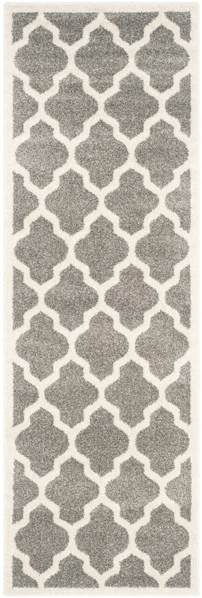Safavieh Amherst 420 Power Loomed 67% Polypropylene 18% Fibrillated Polypropylene 8% Latex 7% Poly-cotton(warp) Rug AMT420R-3