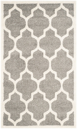 Safavieh Amherst 420 Power Loomed 67% Polypropylene 18% Fibrillated Polypropylene 8% Latex 7% Poly-cotton(warp) Rug AMT420R-3