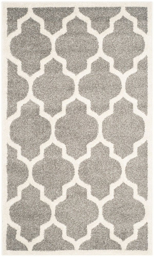 Safavieh Amherst 420 Power Loomed 67% Polypropylene 18% Fibrillated Polypropylene 8% Latex 7% Poly-cotton(warp) Rug AMT420R-3
