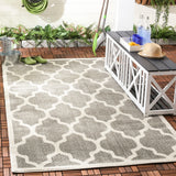 Safavieh Amherst 420 Power Loomed 67% Polypropylene 18% Fibrillated Polypropylene 8% Latex 7% Poly-cotton(warp) Rug AMT420R-3