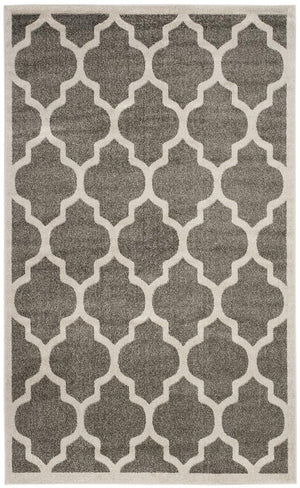 Safavieh Amherst 420 Power Loomed 67% Polypropylene 18% Fibrillated Polypropylene 8% Latex 7% Poly-cotton(warp) Rug AMT420R-3