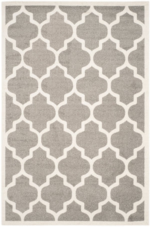 Safavieh Amherst 420 Power Loomed 67% Polypropylene 18% Fibrillated Polypropylene 8% Latex 7% Poly-cotton(warp) Rug AMT420R-3