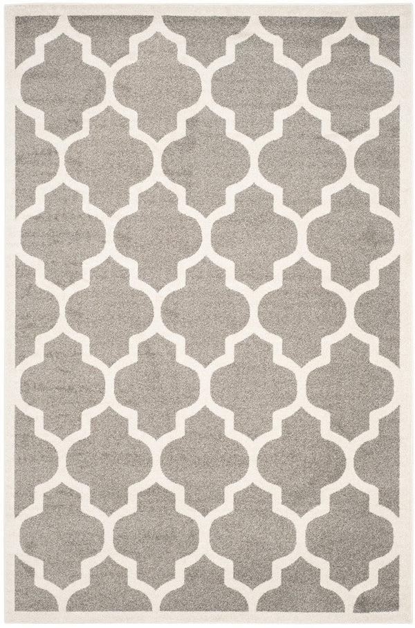 Safavieh Amherst 420 Power Loomed 67% Polypropylene 18% Fibrillated Polypropylene 8% Latex 7% Poly-cotton(warp) Rug AMT420R-3